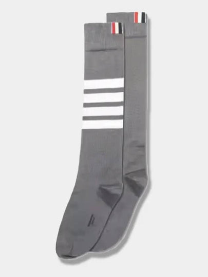 4 Bar Stripe Socks Grey - THOM BROWNE - BALAAN 2