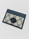 Supreme GG Card Wallet Navy - GUCCI - BALAAN 4