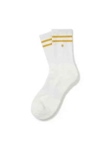 Astarisk Crew Socks Mustard S24ZUFSO80 - SNOW PEAK - BALAAN 1