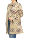 Horsebit Trench Coat Ivory - GUCCI - BALAAN 8