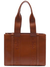 Woody Medium Tote Bag Brown - CHLOE - BALAAN 3