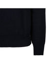 Men's Milan Stitch Armband Crew Neck Knit Top Navy - THOM BROWNE - BALAAN 5