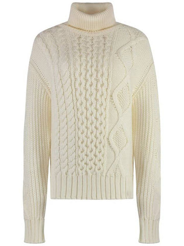 Moncler Virgin Wool Turtleneck Sweater - MONCLER - BALAAN 1