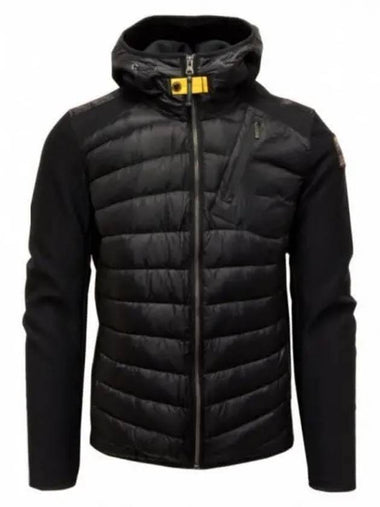 Men's Nolan Hybrids Zip-up Jacket Black - PARAJUMPERS - BALAAN 1