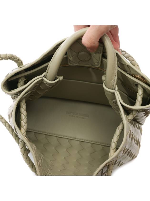 Andiamo Small Tote Bag Green - BOTTEGA VENETA - BALAAN 7