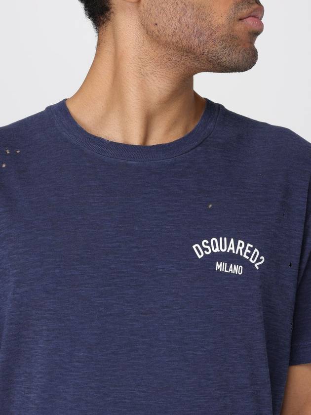 T-shirt Dsquared2 in jersey di cotone used - DSQUARED2 - BALAAN 4