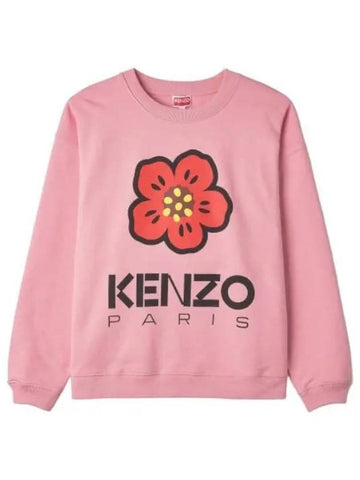 Balk Flower Sweatshirt Rose T shirt - KENZO - BALAAN 1