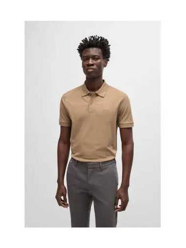 Pima cotton pique polo shirt regular fit 50468301 282 - BOSS - BALAAN 1