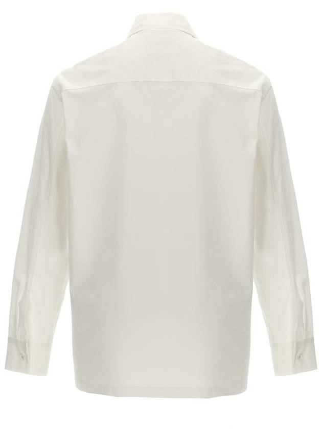 WHITE COTTON SHIRT J22DL0193J45002100 - JIL SANDER - BALAAN 3