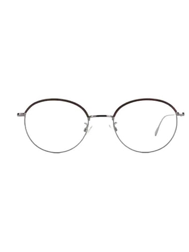 Eyewear Round Frame Eyeglasses Silver - TOM FORD - BALAAN 1