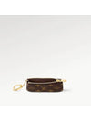 Monogram Key Pouch Brown - LOUIS VUITTON - BALAAN 5