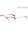 Glasses Frame VES966F 007A Square Titanium Men Women - ESCADA - BALAAN 1