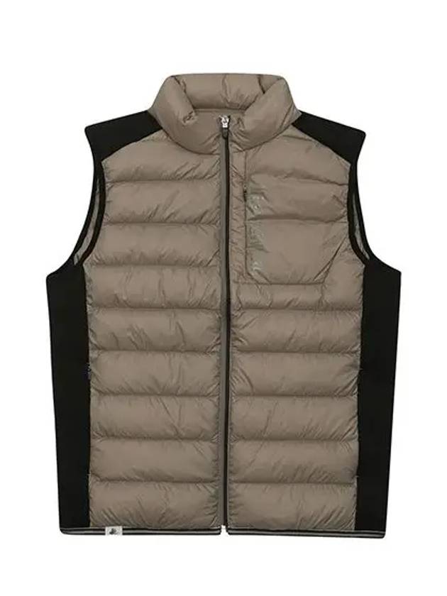 lightweight down vest 1012GXGG - BLACK&WHITE - BALAAN 3