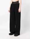 WoW Women's Layered Track Pants 4DC4234164 21434665 - ALEXANDER WANG - BALAAN 3