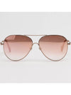 Eyewear Aviator Metal Sunglasses Pink - MONCLER - BALAAN 6