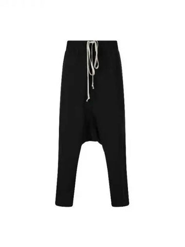 Rick Owens Drop Crotch Satin Track Pants 271758 - RICK OWENS - BALAAN 1