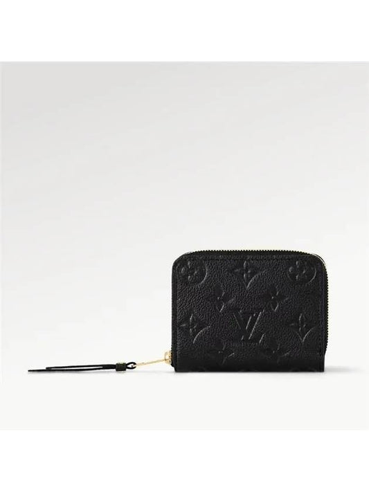 Monogram Empreinte Zipper Coin Purse Black - LOUIS VUITTON - BALAAN 2