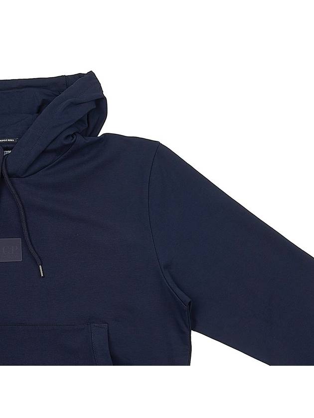 Cotton Blend Metropolis Hoodie Navy - CP COMPANY - BALAAN 5