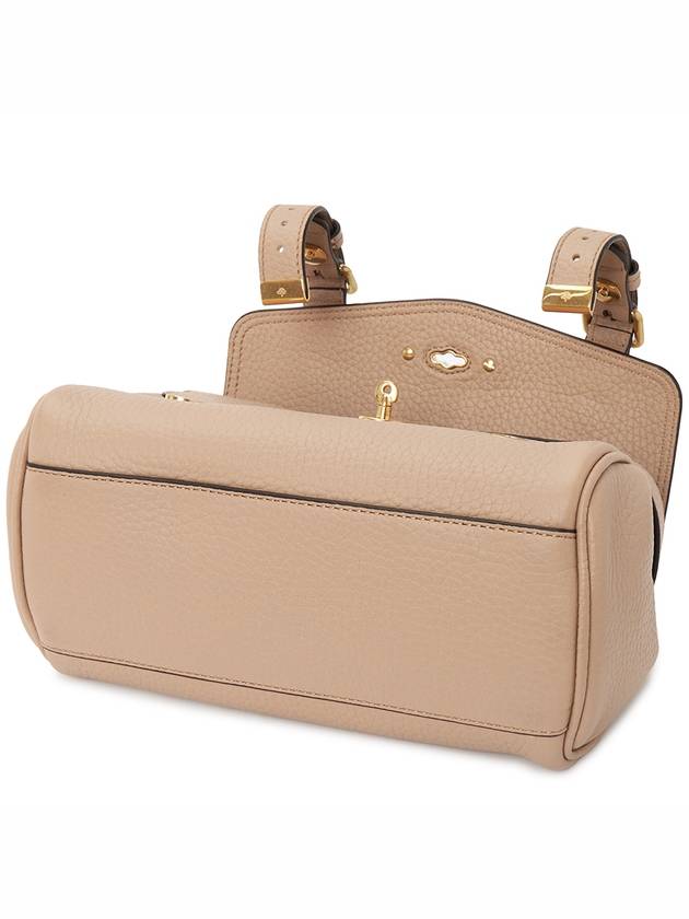 Alexa Heavy Grain Mini Tote Bag Beige - MULBERRY - BALAAN 6