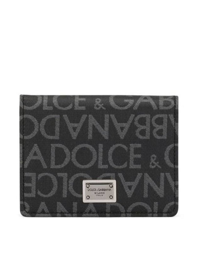 Monogram Jacquard 2-tier card holder BP1643AJ705 - DOLCE&GABBANA - BALAAN 2