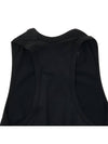 Shirring Sleeveless Black - MSGM - BALAAN 7