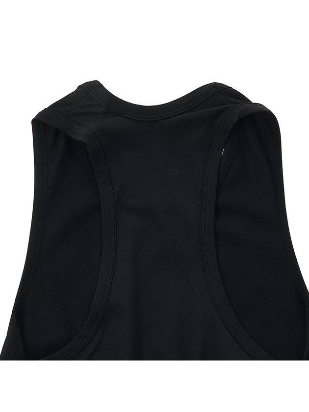 Shirring Sleeveless Black - MSGM - BALAAN 7