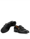 Mirror G Leather Loafers Black - GUCCI - BALAAN 7