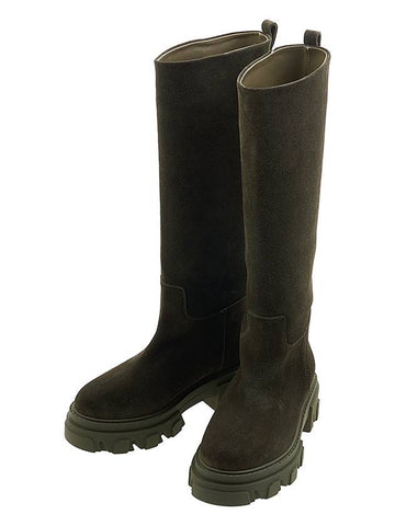 Suede long boots PERNI07 5600 - GIA BORGHINI - BALAAN 1