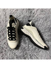 Mixed Fibers Velvet Calfskin Low Top Sneakers Ivory - CHANEL - BALAAN 4