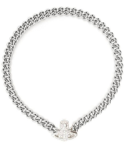 Women's Graziela Small Choker Necklace Platinum - VIVIENNE WESTWOOD - BALAAN 2