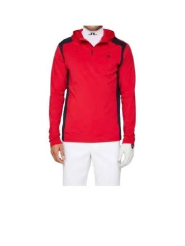 Lukas Quarter Zip Hood GMJS10949 G131 Men s Lucas - J.LINDEBERG - BALAAN 1