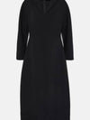 Women's Cindy Midi Dress Black - THE ROW - BALAAN 1