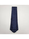 Men s tie silk CC logo navy AAA053 - CHANEL - BALAAN 3