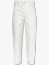 Men's Tapered Fit Straight Jeans White - AMI - BALAAN 2