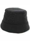 Puffer Nylon Bucket Hat Black - LOEWE - BALAAN 2