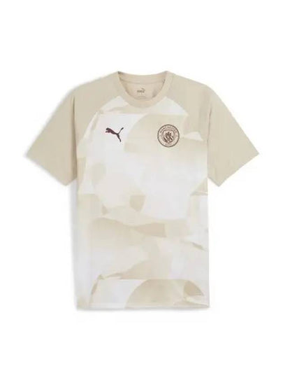 MCFC Pre-Match Jersey Short Sleeve T-Shirt Beige - PUMA - BALAAN 2