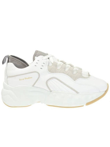 Manhattan Napa Low Top Sneakers White - ACNE STUDIOS - BALAAN 1