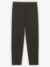 CITY PANTS Brown Khaki - MAISON KITSUNE - BALAAN 1