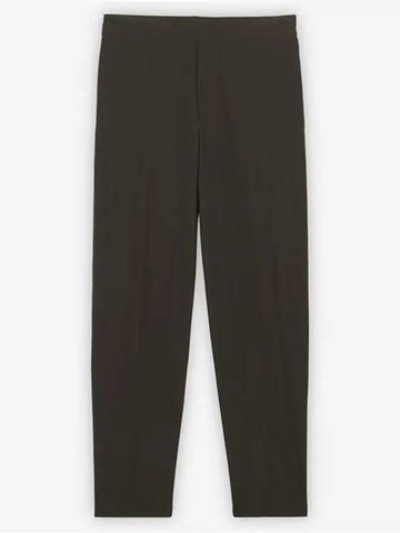 CITY PANTS Brown Khaki - MAISON KITSUNE - BALAAN 1