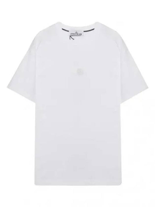 Printed Short Sleeve Men s T Shirt - STONE ISLAND - BALAAN 1