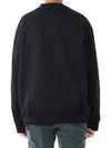 Technical Cotton Sweatshirt Black - PRADA - BALAAN 6