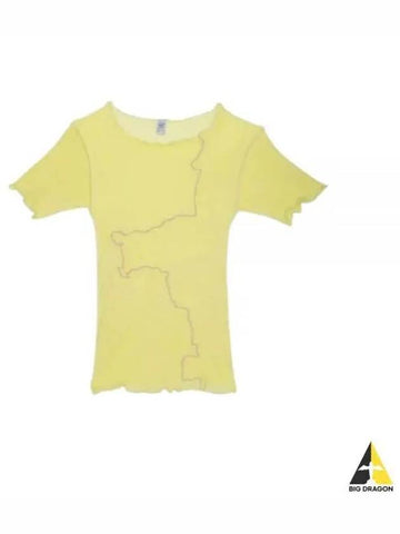 Gerrymandered Tee in One Yellow TOGE CG SU24 - BASERANGE - BALAAN 1