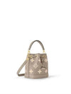 Women's Nano Noe Monogram Bucket Bag Grey - LOUIS VUITTON - BALAAN 4