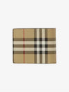 Vintage Check Slim Half Wallet Beige - BURBERRY - BALAAN 3