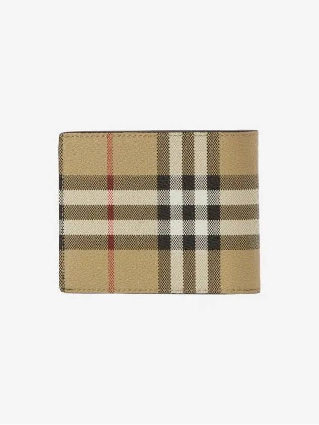 Vintage Check Slim Half Wallet Beige - BURBERRY - BALAAN 3