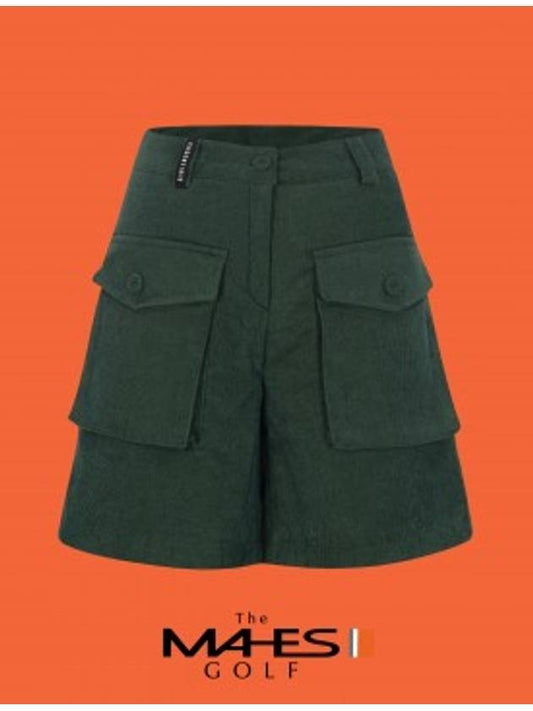 Skirt Shorts Orange Label Corduroy Fleece 5-quarter Cargo Pants GHW4085 - MAHES - BALAAN 1