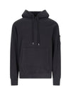 Lens Detail Hoodie Black - CP COMPANY - BALAAN 1