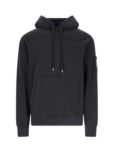 Lens Detail Hoodie Black - CP COMPANY - BALAAN 1