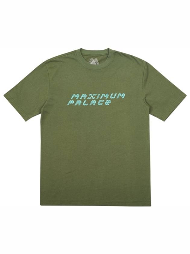 TRI FLECT TSHIRT Khaki Olive - PALACE - BALAAN 2