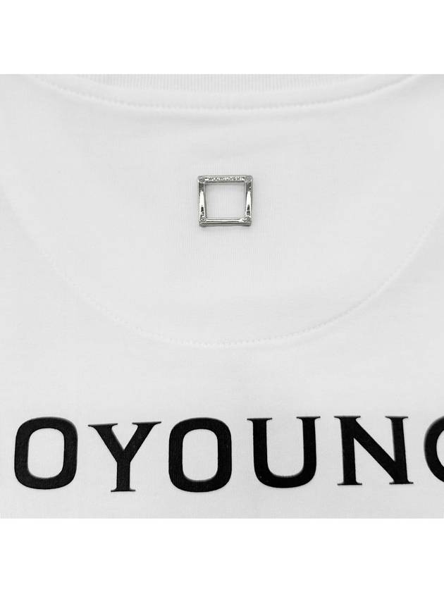 back logo long sleeve t shirt W243TS17713W - WOOYOUNGMI - BALAAN 7